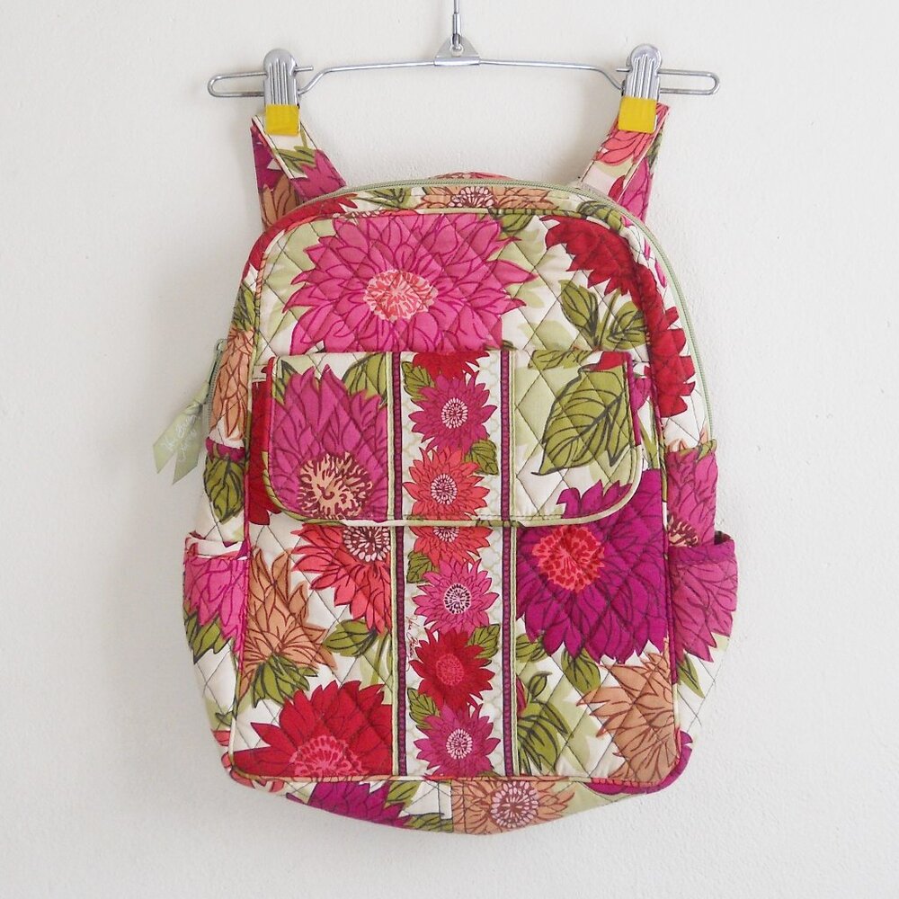 Vera Bradley Backpack, Small, Hello Dahlia